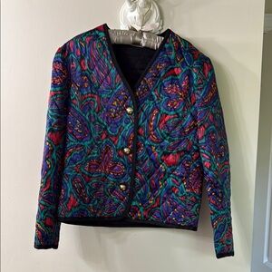 Vintage Russ quilt jacket